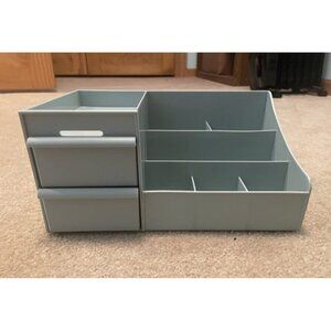 New Makeup Desk Organizer With Drawers —Countertop Bathroom Skincare Organize